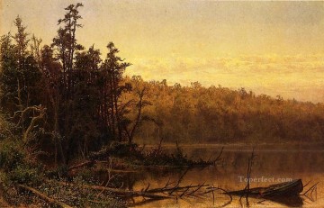 風景 Painting - セヴァーン川の夜景 ヒュー・ボルトン・ジョーンズの風景